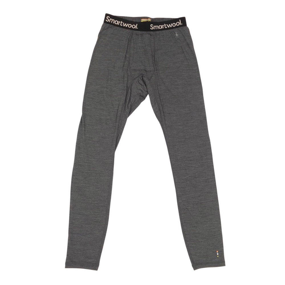 SmartWool All Season Merino Base Layer Bottom Men's Medium Iron Heather Gray